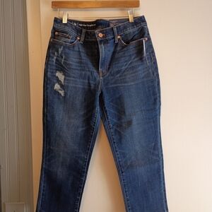 Talbots Dark Blue Ankle Jeans